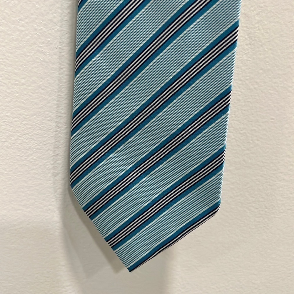 𝅺altea Milano Aqua Men’s Silk Tie Made in Italy